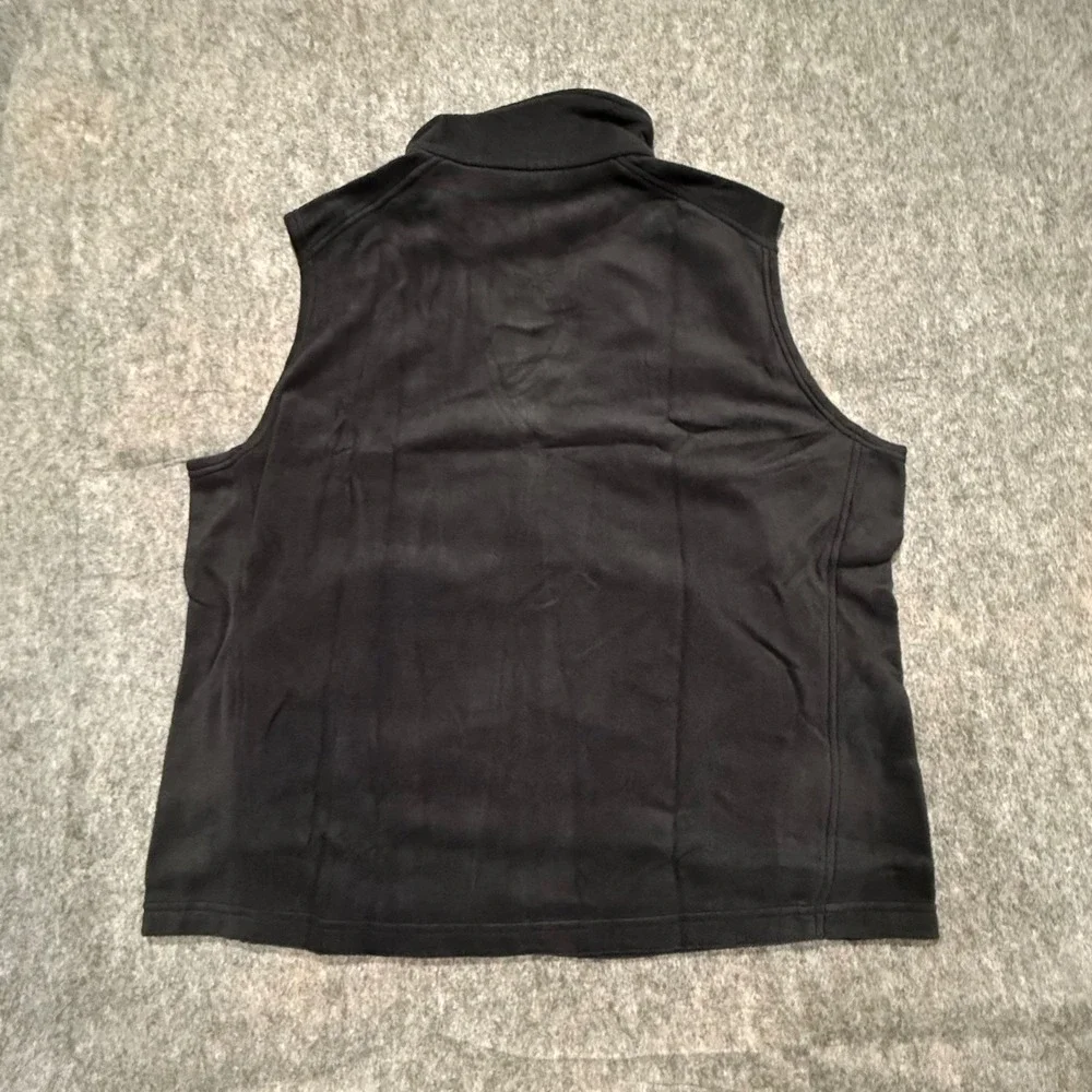 Columbia Mens Steens Mountain Full Zip‎ Fleece Vest Black Regular Fit XXL